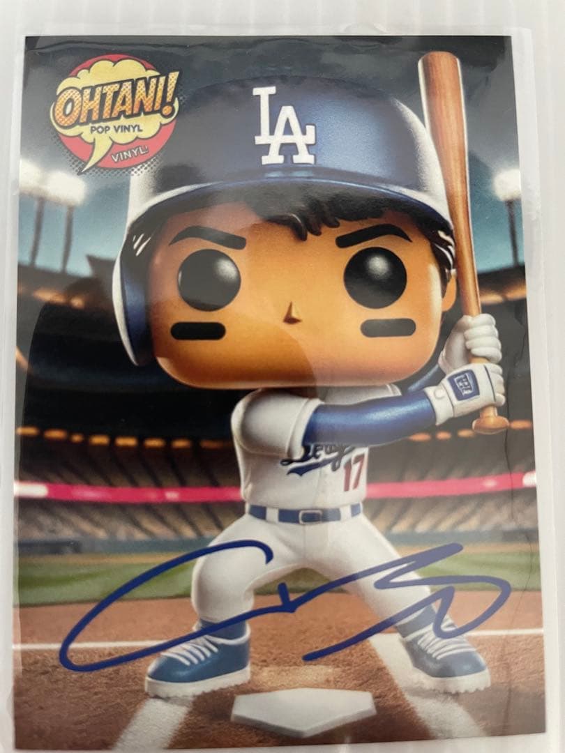 大谷翔平 Funko Pop 2パック プリントサイン入りカード付き