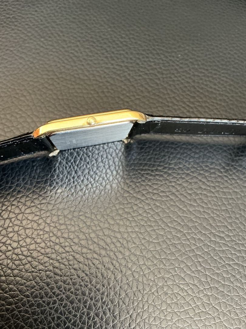 と*ろ様 動作 本物保証！美品OMEGA De Ville 腕時計(クォーツ)レ