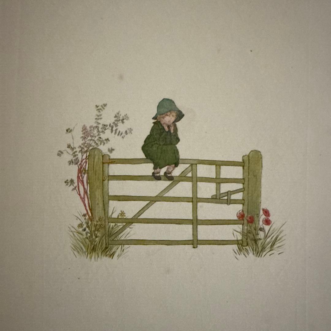 SALE★稀少なヴィクトリアン絵本アンティーク洋書イギリス古書ジャンクジャーナル