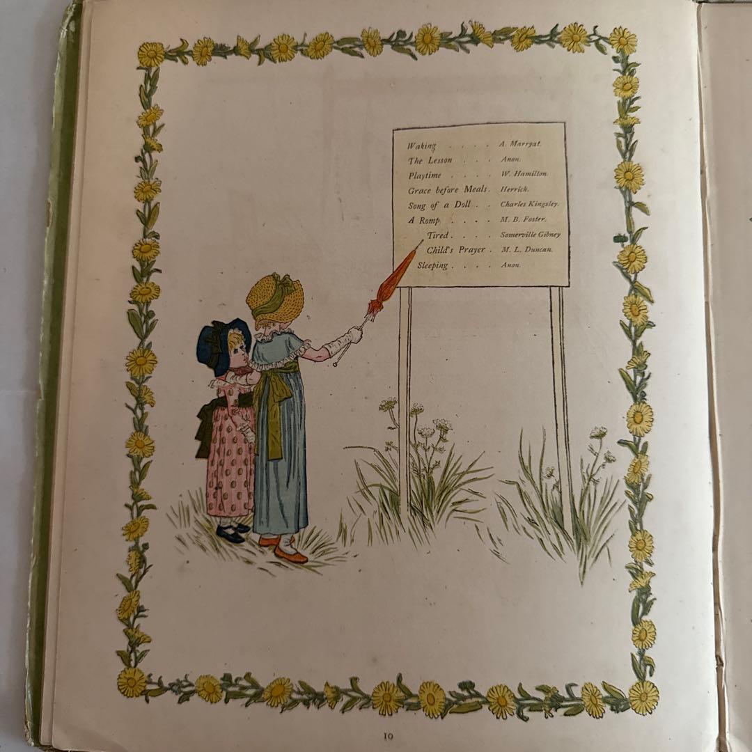 SALE★稀少なヴィクトリアン絵本アンティーク洋書イギリス古書ジャンクジャーナル