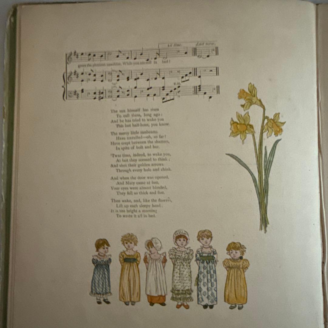 SALE★稀少なヴィクトリアン絵本アンティーク洋書イギリス古書ジャンクジャーナル