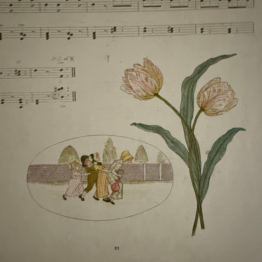 SALE★稀少なヴィクトリアン絵本アンティーク洋書イギリス古書ジャンクジャーナル