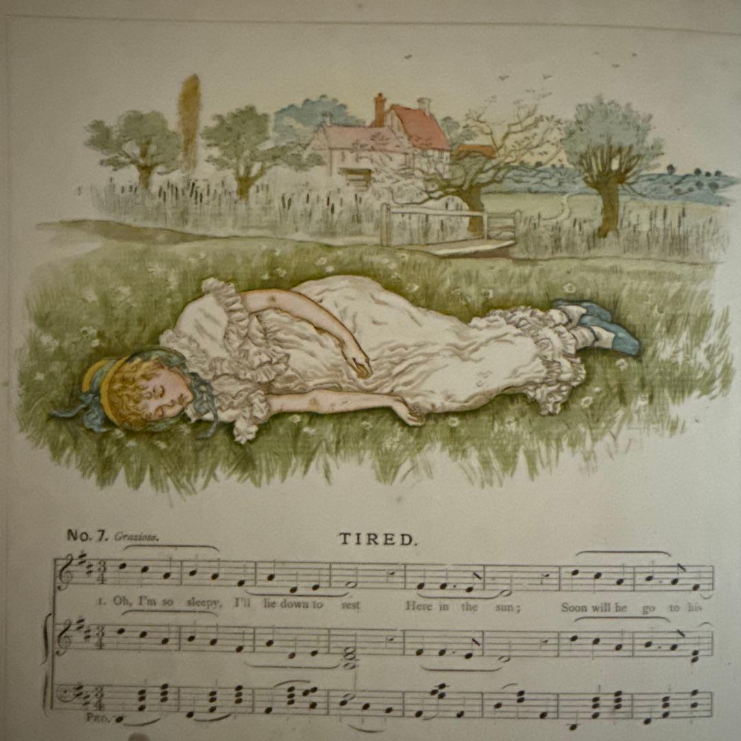 SALE★稀少なヴィクトリアン絵本アンティーク洋書イギリス古書ジャンクジャーナル