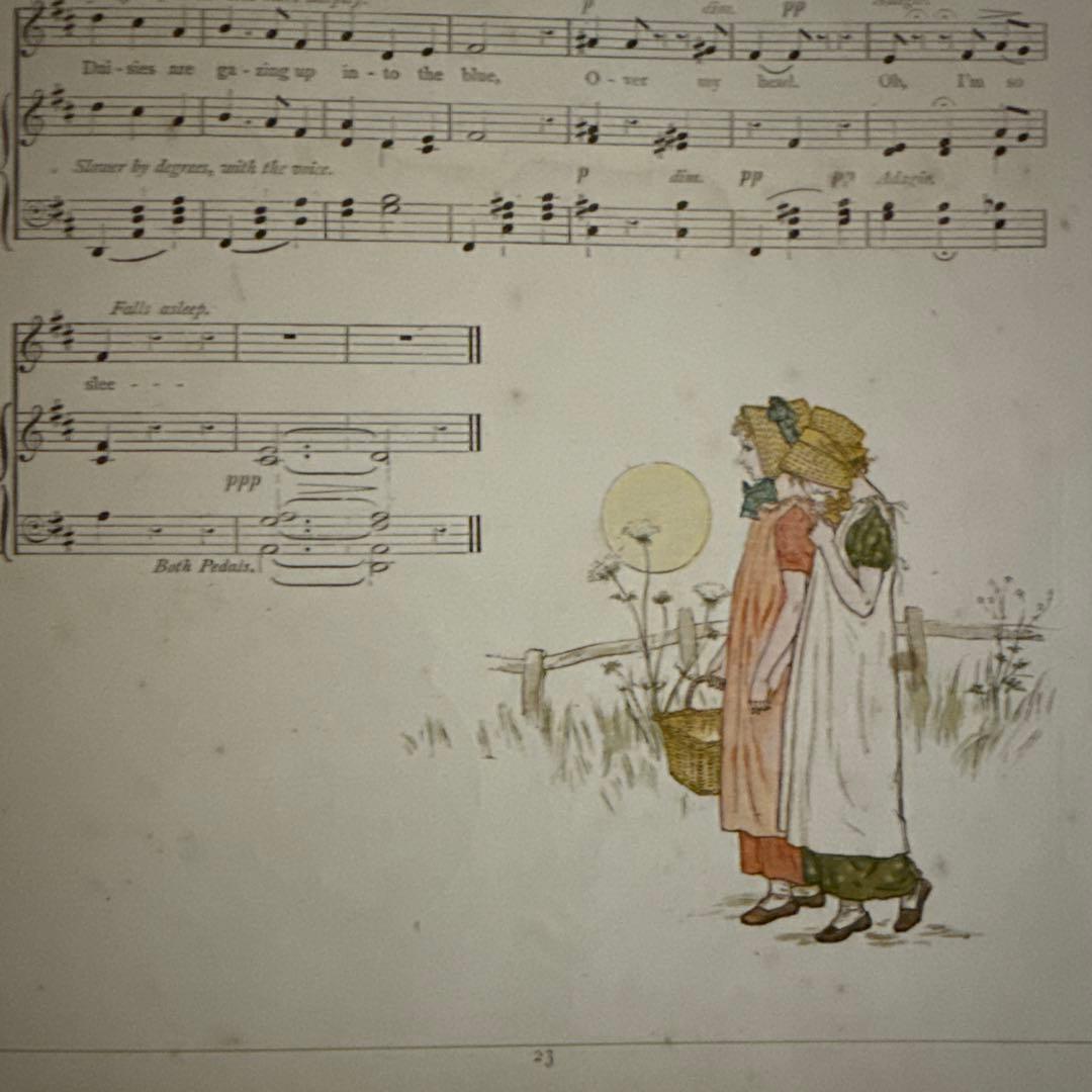 SALE★稀少なヴィクトリアン絵本アンティーク洋書イギリス古書ジャンクジャーナル