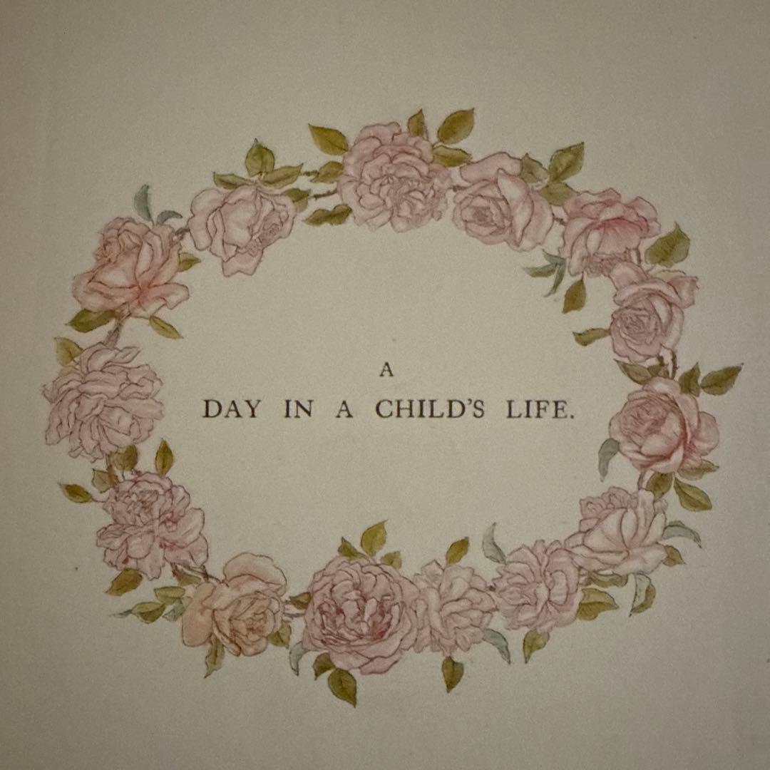 SALE★稀少なヴィクトリアン絵本アンティーク洋書イギリス古書ジャンクジャーナル