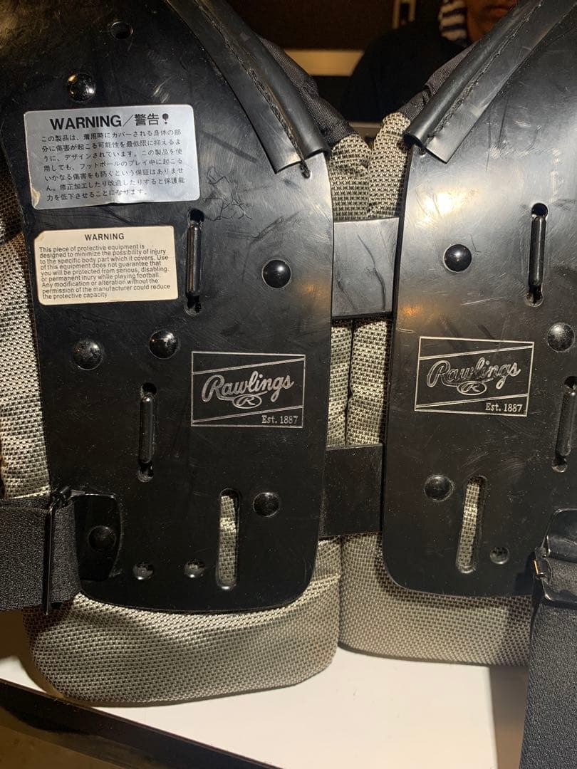 アメリカンフットボール　ローリングス　 ショルダーパッド