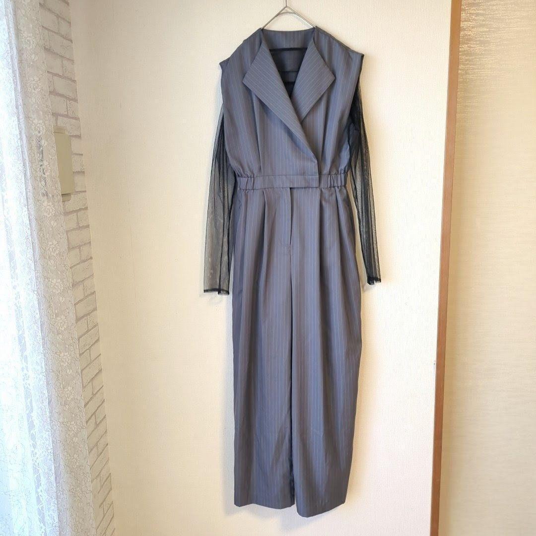 niana ニアナ スタンドアウトカラーオールインパンツ M パンツドレス