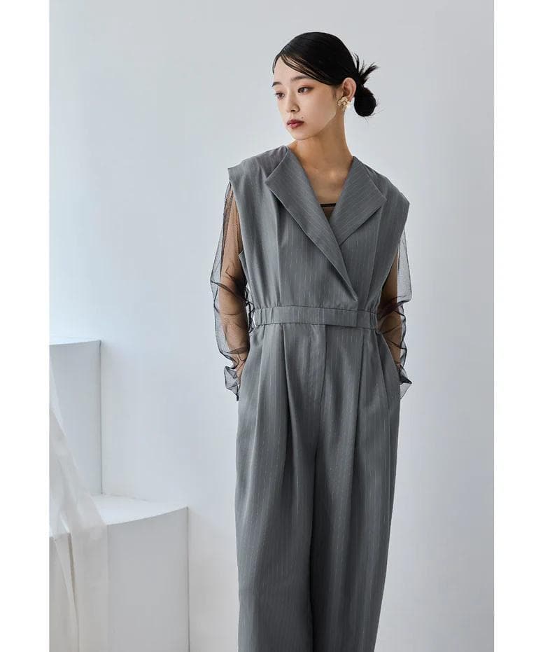 niana ニアナ スタンドアウトカラーオールインパンツ M パンツドレス