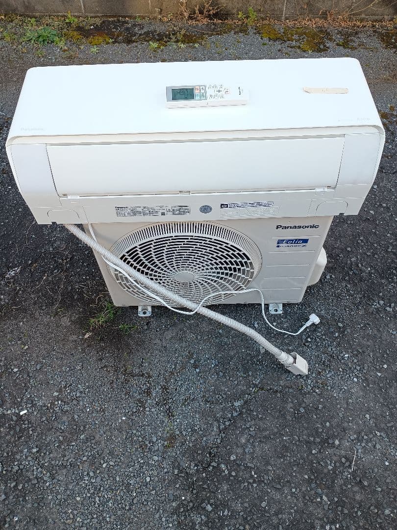 戸田市引き取り限定Panasonic エアコン本CS-251DEXBK2021年