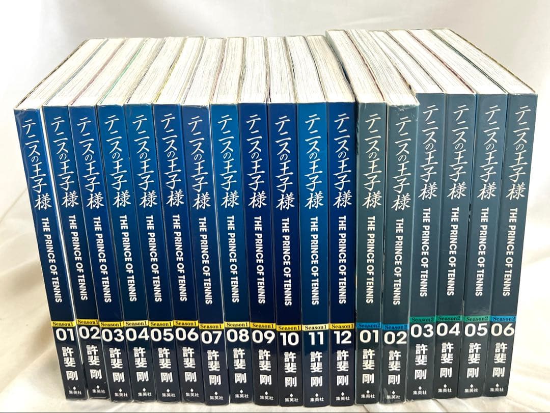 【着想ノート全36種完備・全巻初版】テニスの王子様 完全版 全巻セット