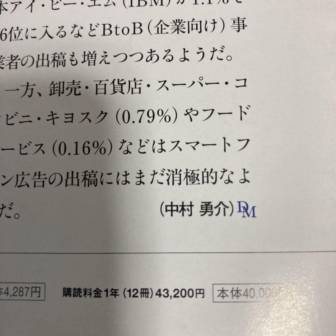 日経デジタルマーケティング　2015年12月　2016年1月2月