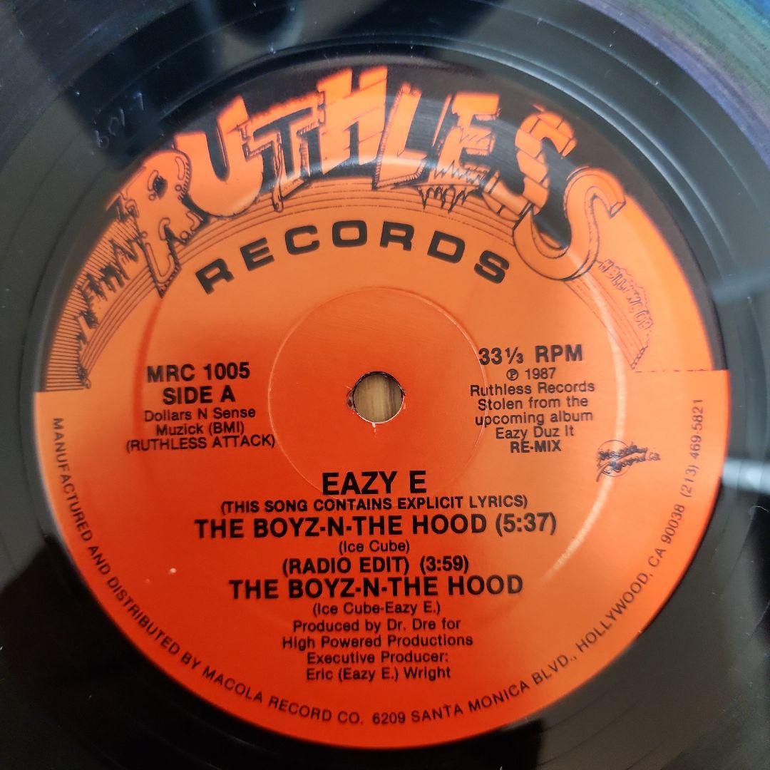 Eazy E The Boyz-N-The Hood 12インチ