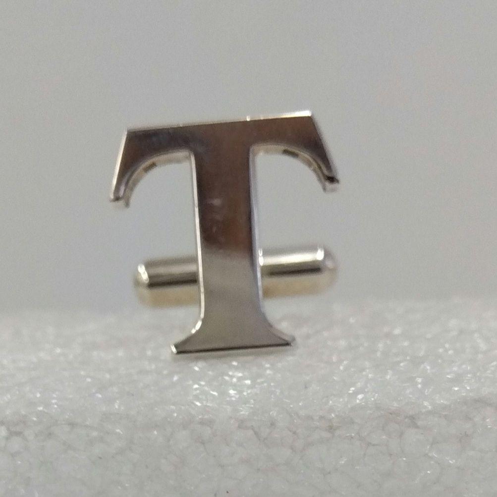 DP3 ティファニー 美品 Tロゴ カフス 925 メンズ カフリンクス