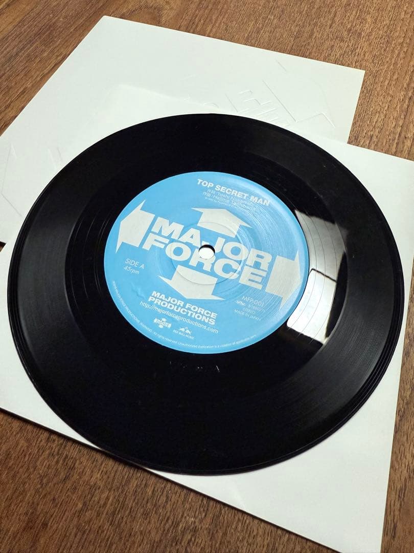 Major Force TOPSECRET MAN レア 7インチ 未使用