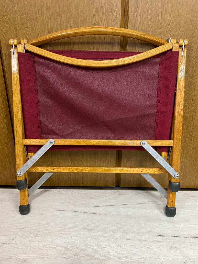 美品★良品★カーミットチェア★バーガンディキャンプ