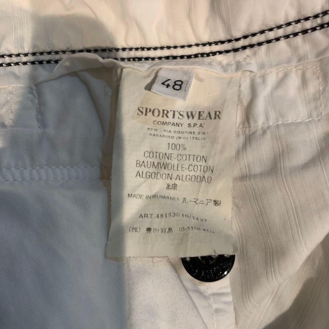 STONE  ホワイトカーゴパンツ