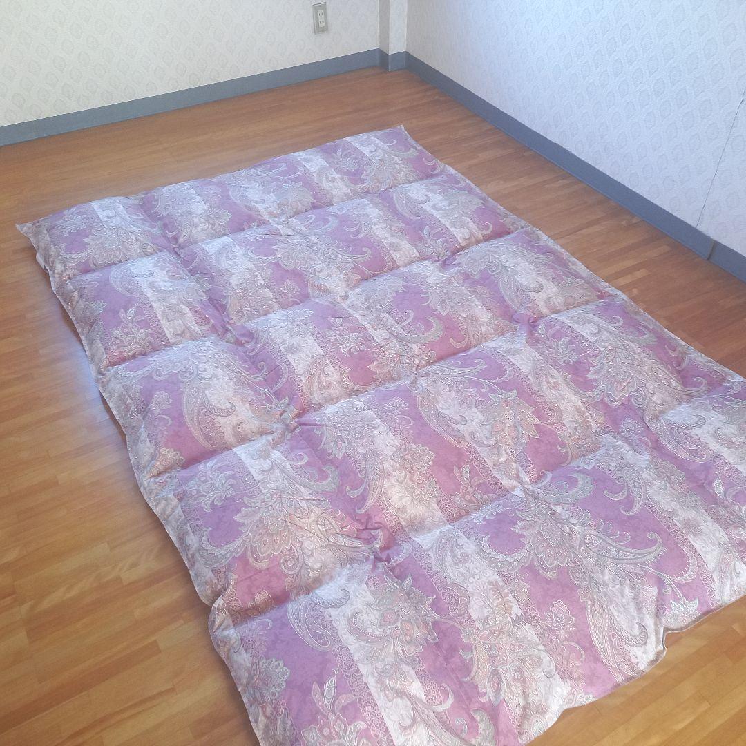 羽毛布団 ペアセット 増量 SDGs リフレッシュ羽毛 清潔 安心 日本製⑦