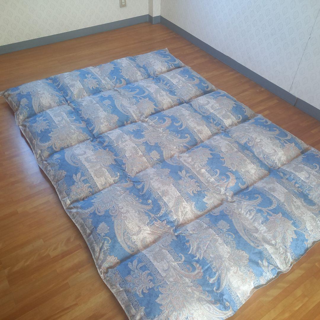 羽毛布団 ペアセット 増量 SDGs リフレッシュ羽毛 清潔 安心 日本製⑦