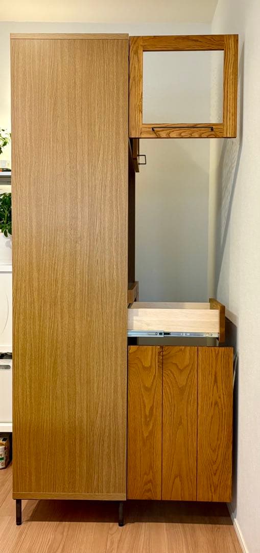 更にお値下げ♪ 末次家具工芸食器棚 北欧風キッチンキャビネット　超美品‼︎