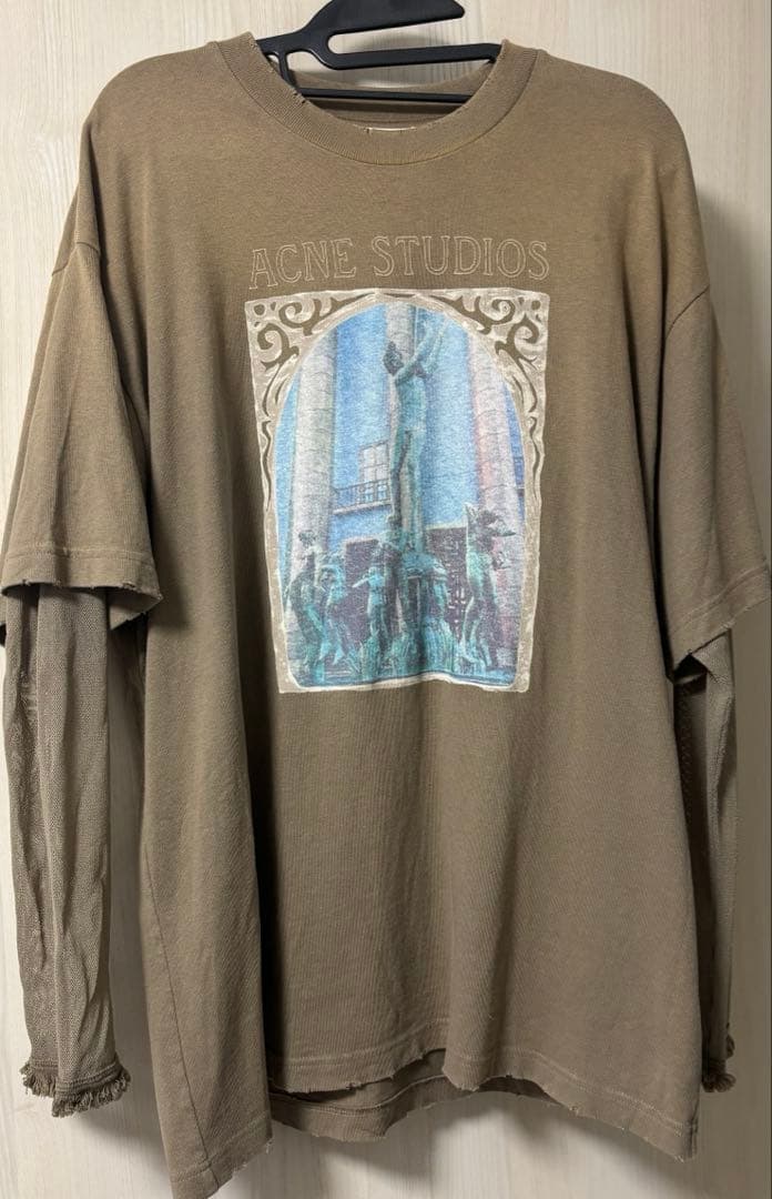 acne studios レイヤードTシャツ