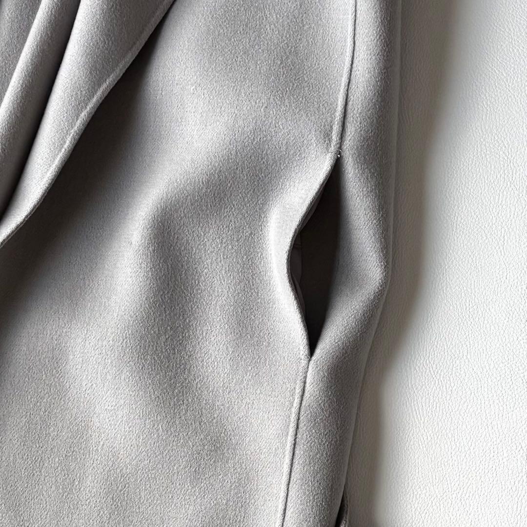 Max Mara クチートアマーノ　ダブルフェイスウールコート　ベルト　36