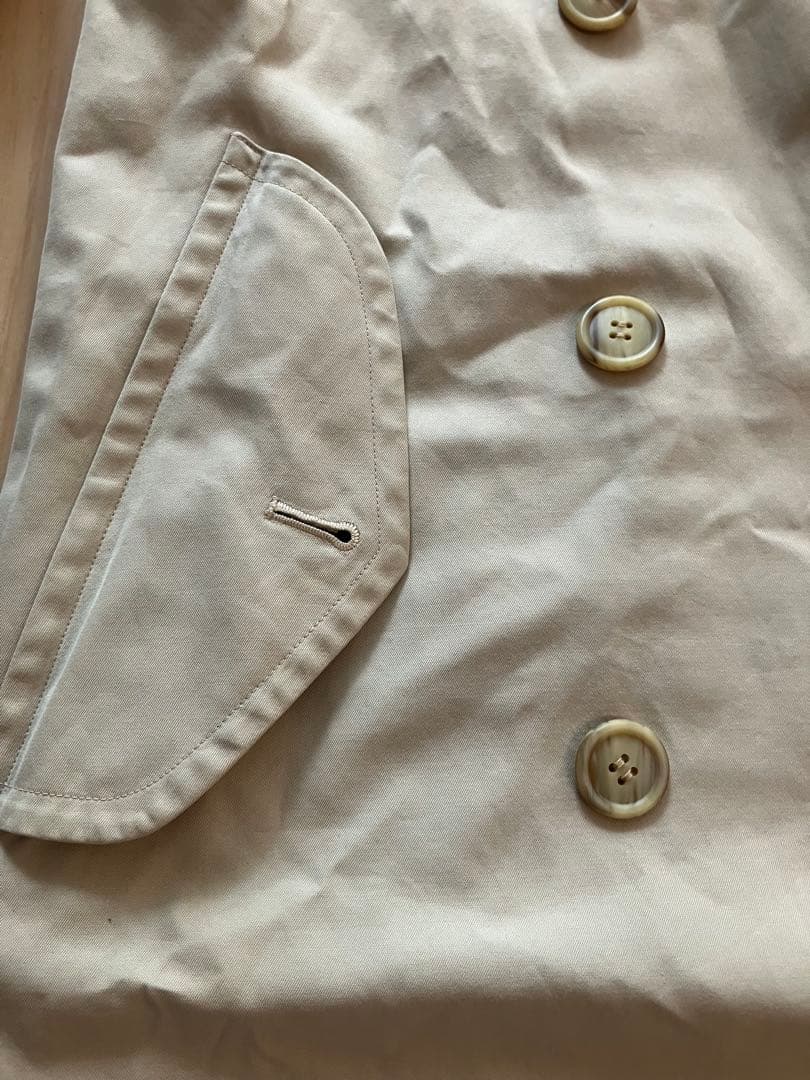 Burberrys’ ベージュ トレンチコート チェック裏地