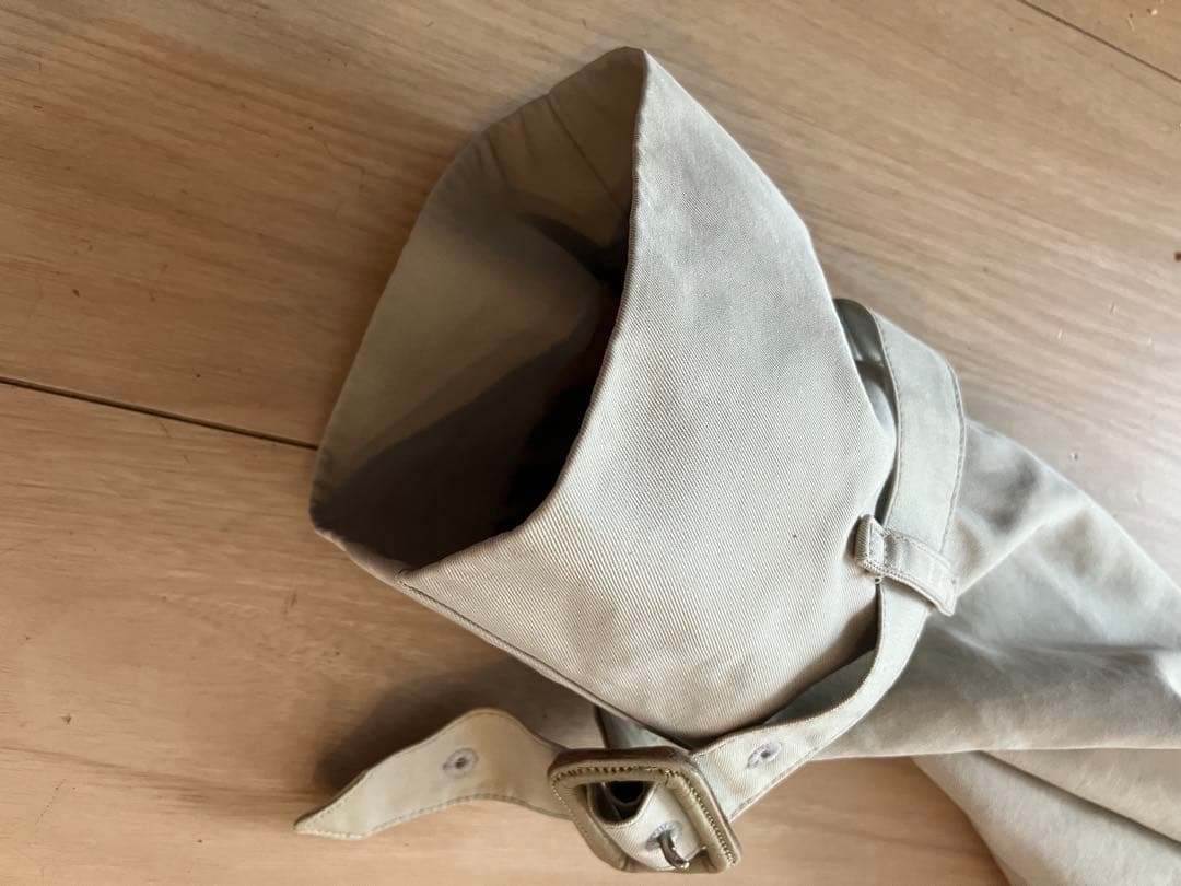 Burberrys’ ベージュ トレンチコート チェック裏地