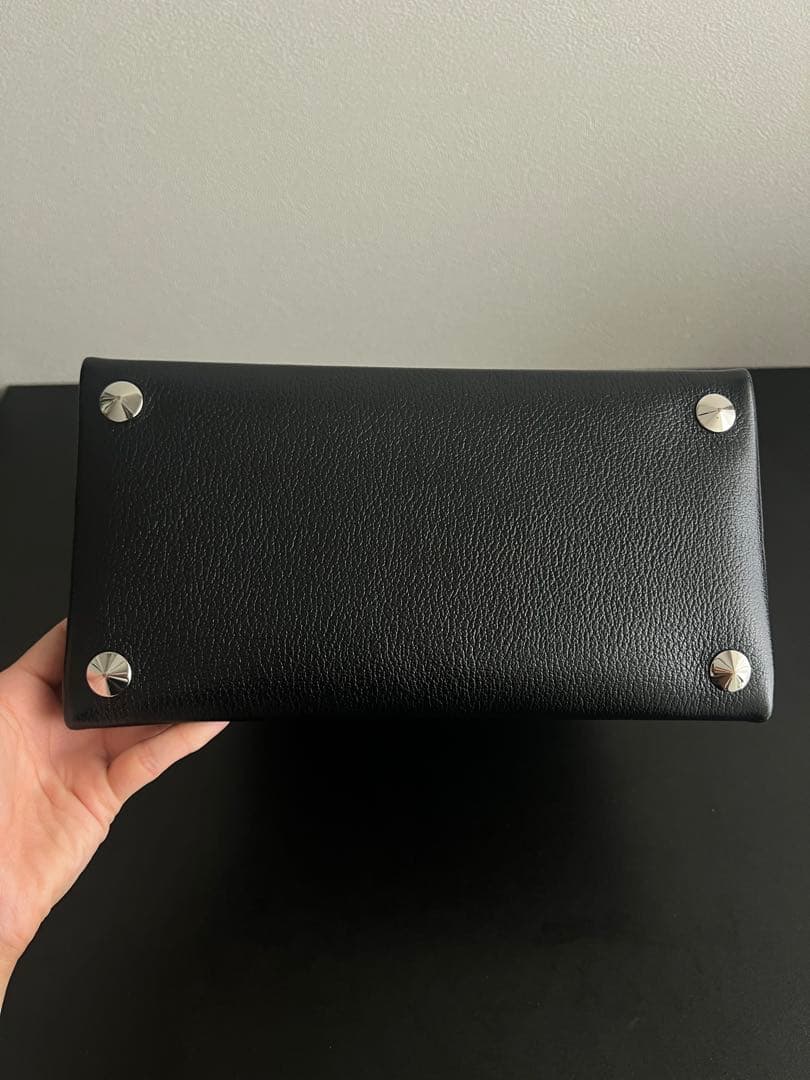 Maison Margielaスナッチド ミディアムショルダーハンドバッグ