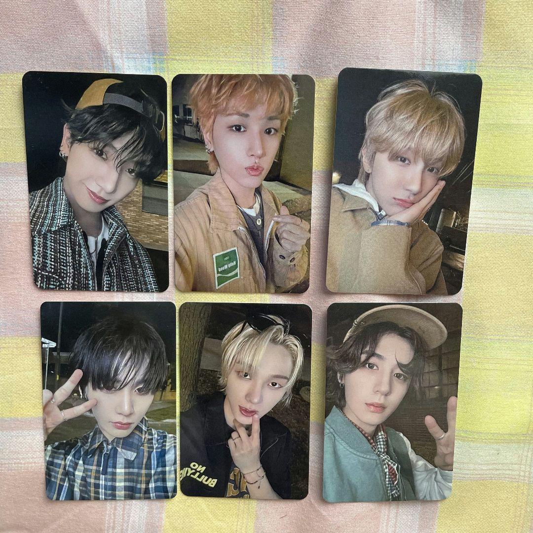 Boynextdoor the action韓国 公開放送 サノクトレカ6枚