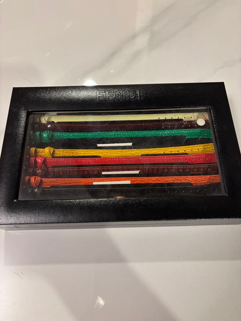 【希少】FENDI フェンディ カメレオン 640L 腕時計 替えベルト9色完備