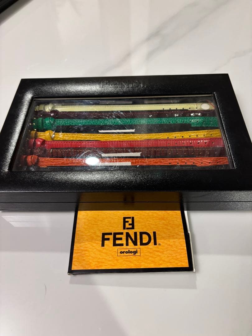 【希少】FENDI フェンディ カメレオン 640L 腕時計 替えベルト9色完備