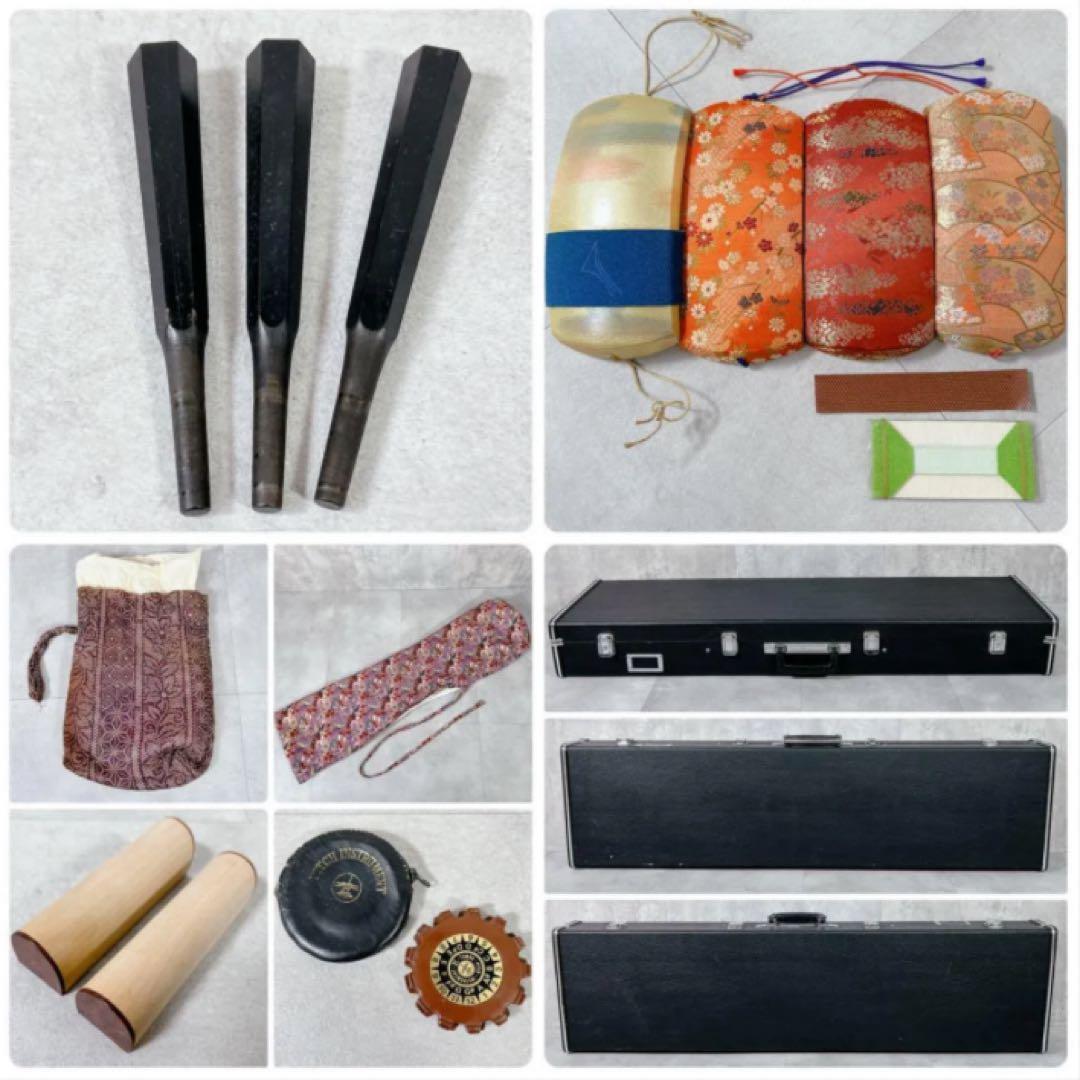 X538 三味線 本体 中棹 K9 金細 紅木 2枚溝 トチ 東さわり