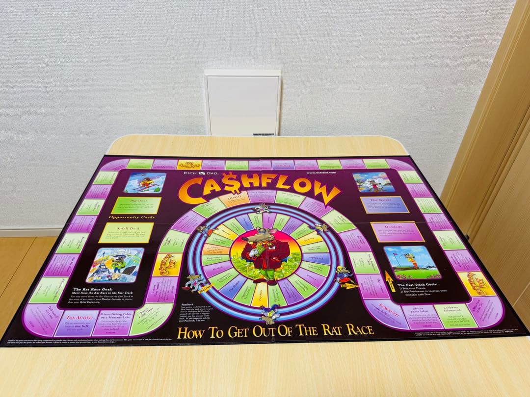 【美品】CASHFLOW 101 英語版 キャッシュフローゲーム