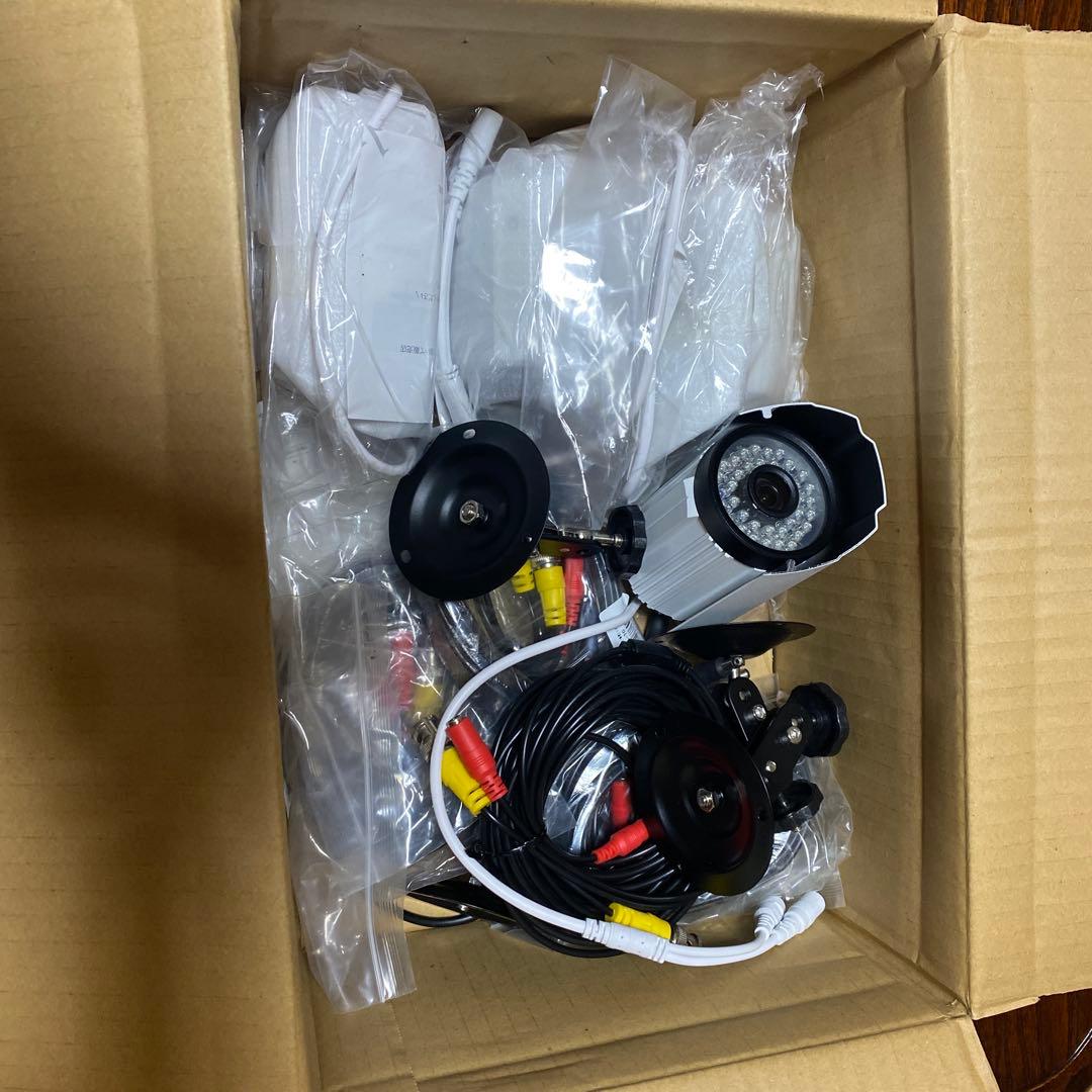 防犯カメラとDVRレコーダーセット