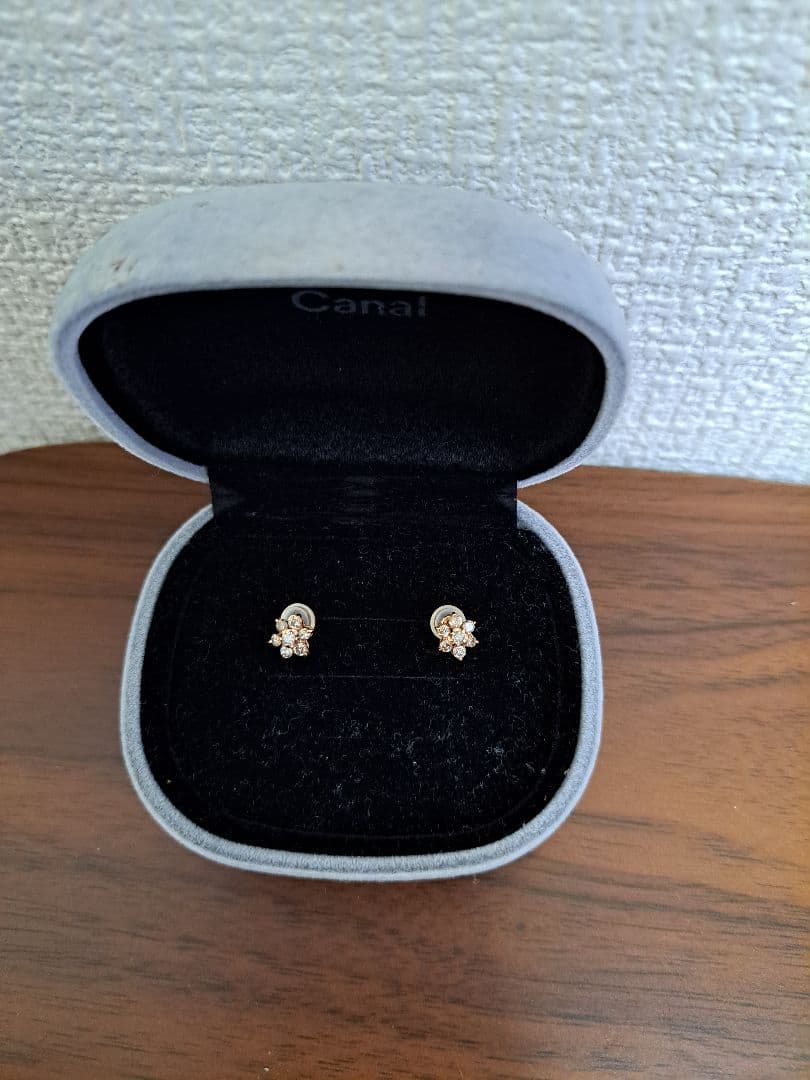 K10 ダイヤモンド0.2カラット　ピアス