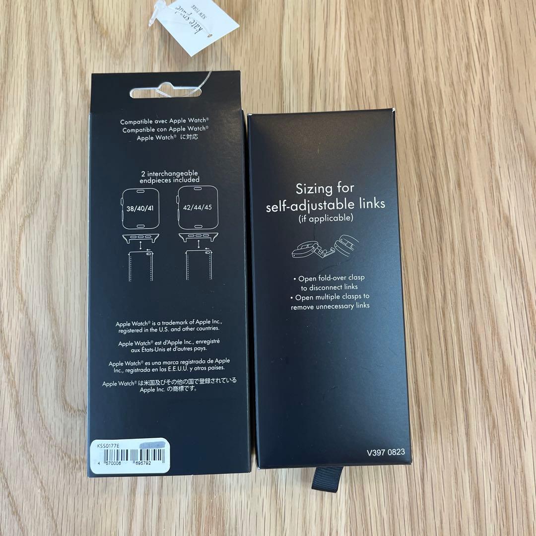 ケイトスペード　アップルウォッチバンドKSS0177E ツートーン