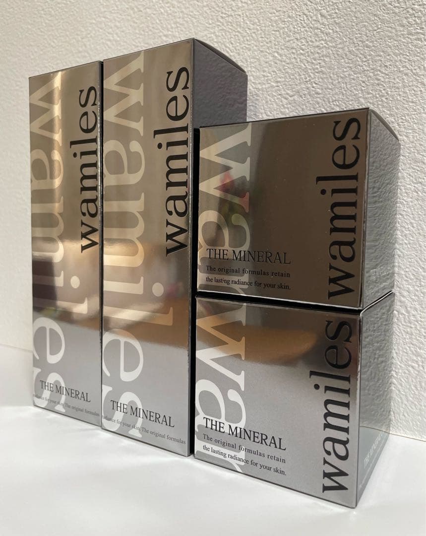ワミレスザミネラルクリーム×2&ザミネラルローション×2