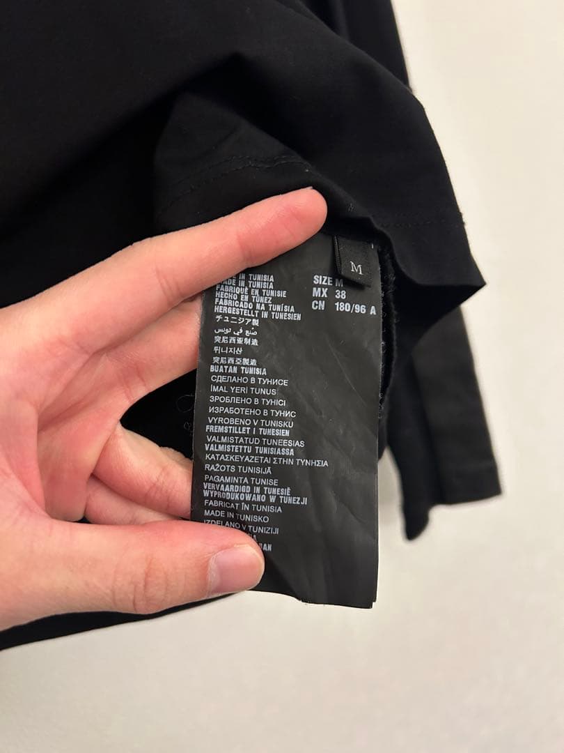 Prada 2013SS レザー切り替えカットソー