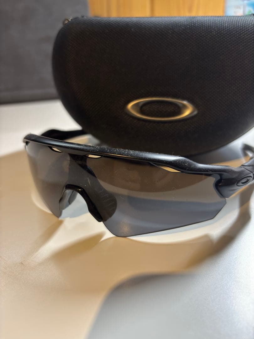 オークリー レーダーEV オールブラック 高校野球対応