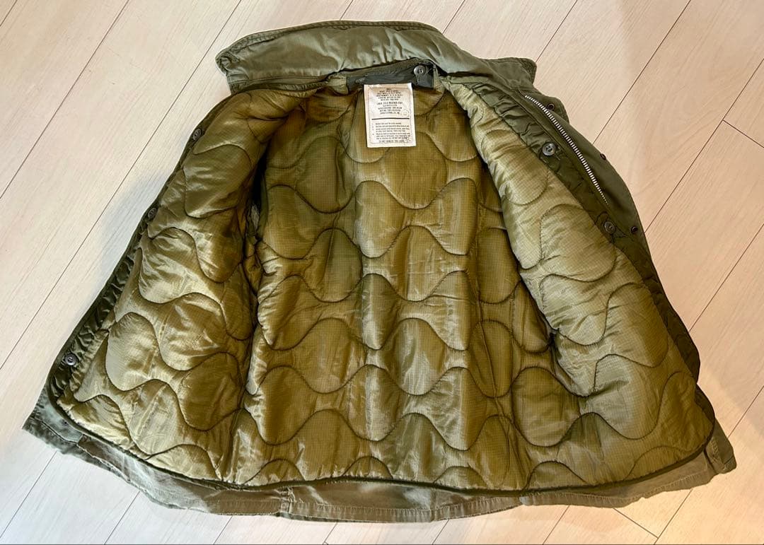 60'sU.S. ARMY M65フィールドジャケット1st.米軍実物ライナー付