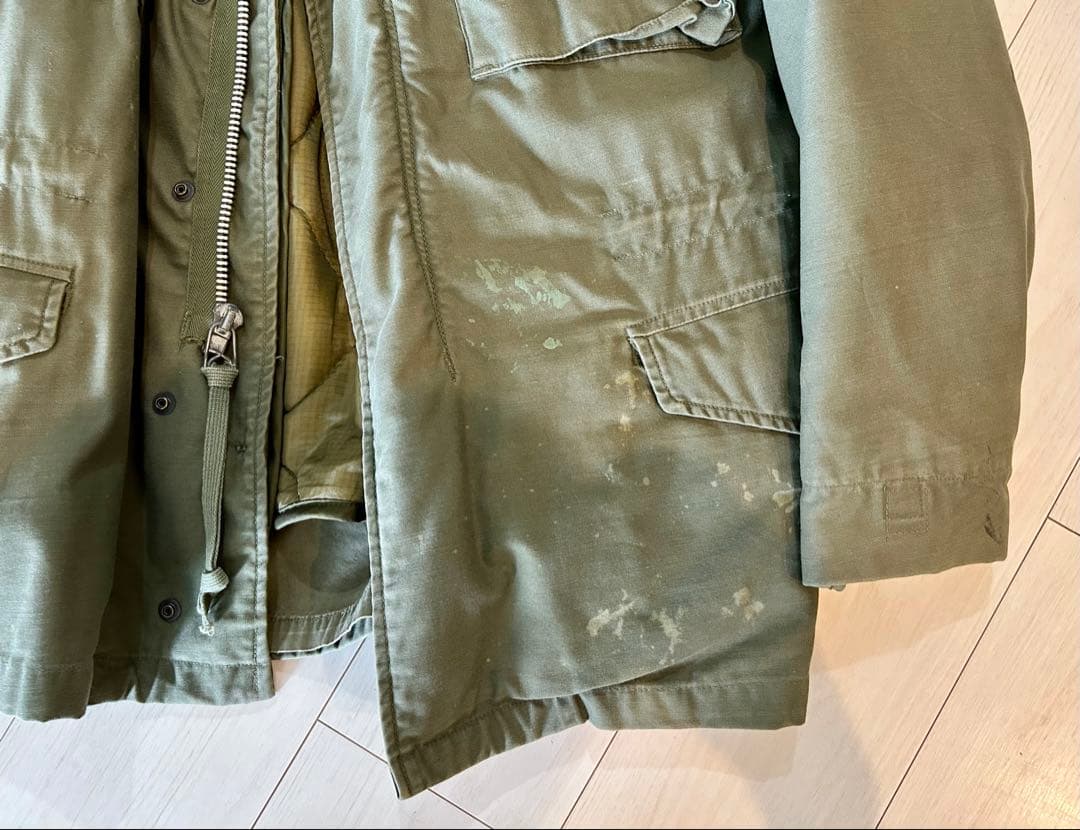 60'sU.S. ARMY M65フィールドジャケット1st.米軍実物ライナー付