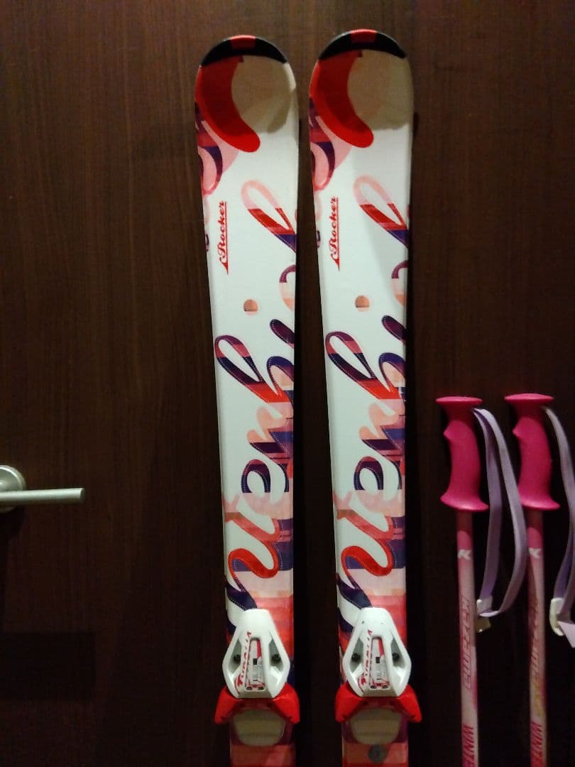 ALL♥KAZAMA/学生・レディース用/スキーセット/メンテ・WAX済み✔