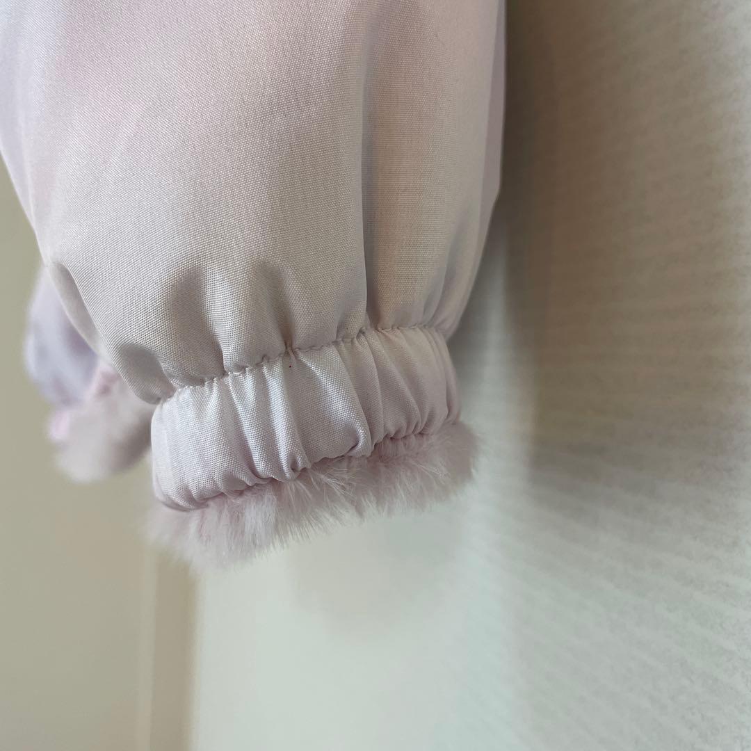 【2月までの出品】mezzopianoリバーシブル　フェイクファーブルゾン