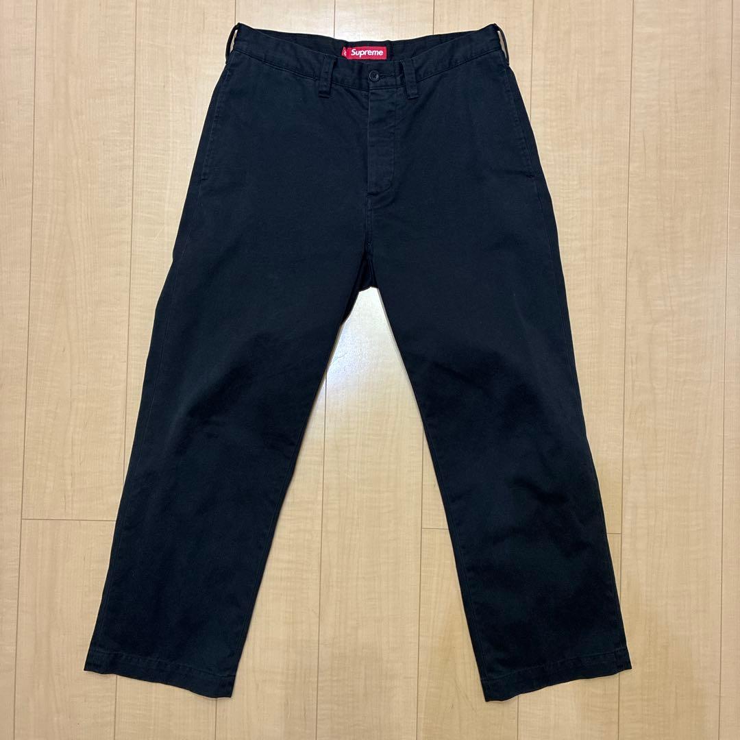 パンツ Supreme Chino Pant 24SS black 30