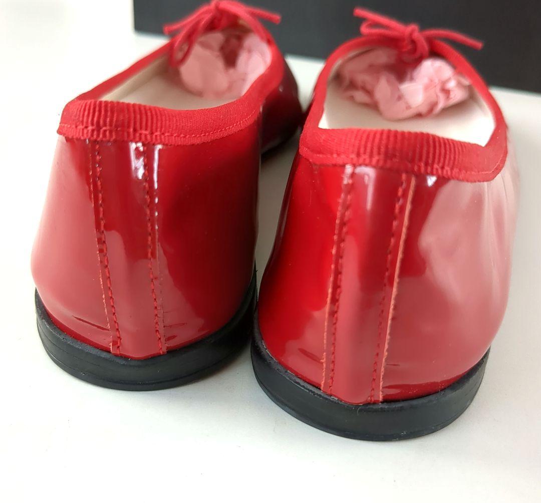 レペット*36/23cm*バレリーナ　シューズ*赤　ローファー