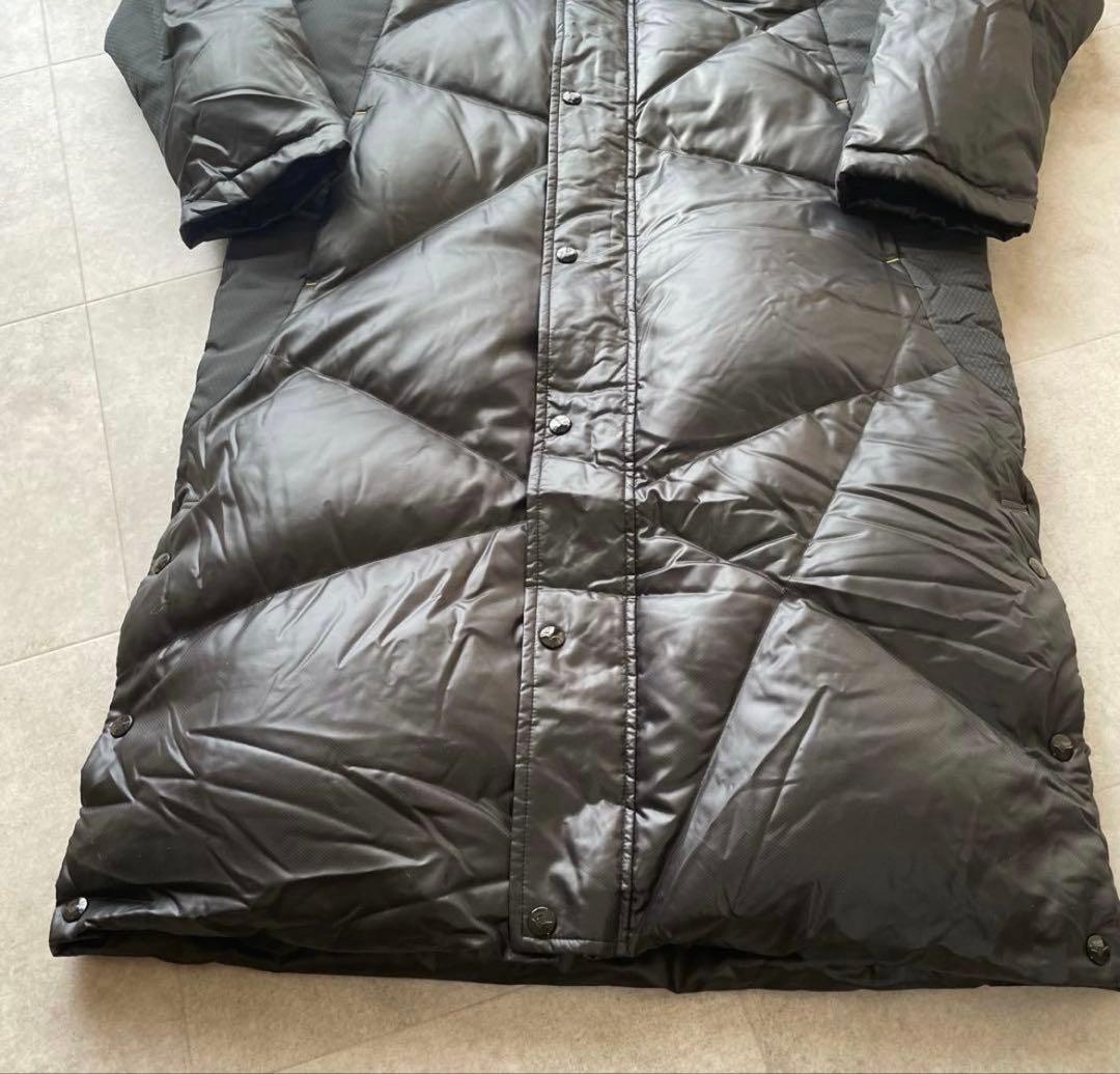 【美品】MIZUNO ベンチコート　 Lサイズ　　ダウンコート　ロング　黒