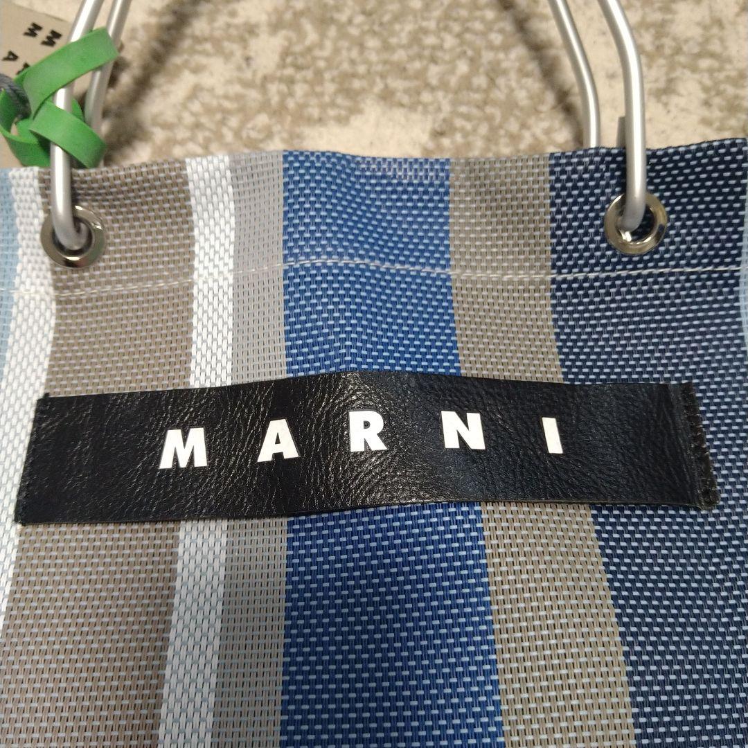 MARNI マルニマーケット ストライプトートバッグ 新品未使用品