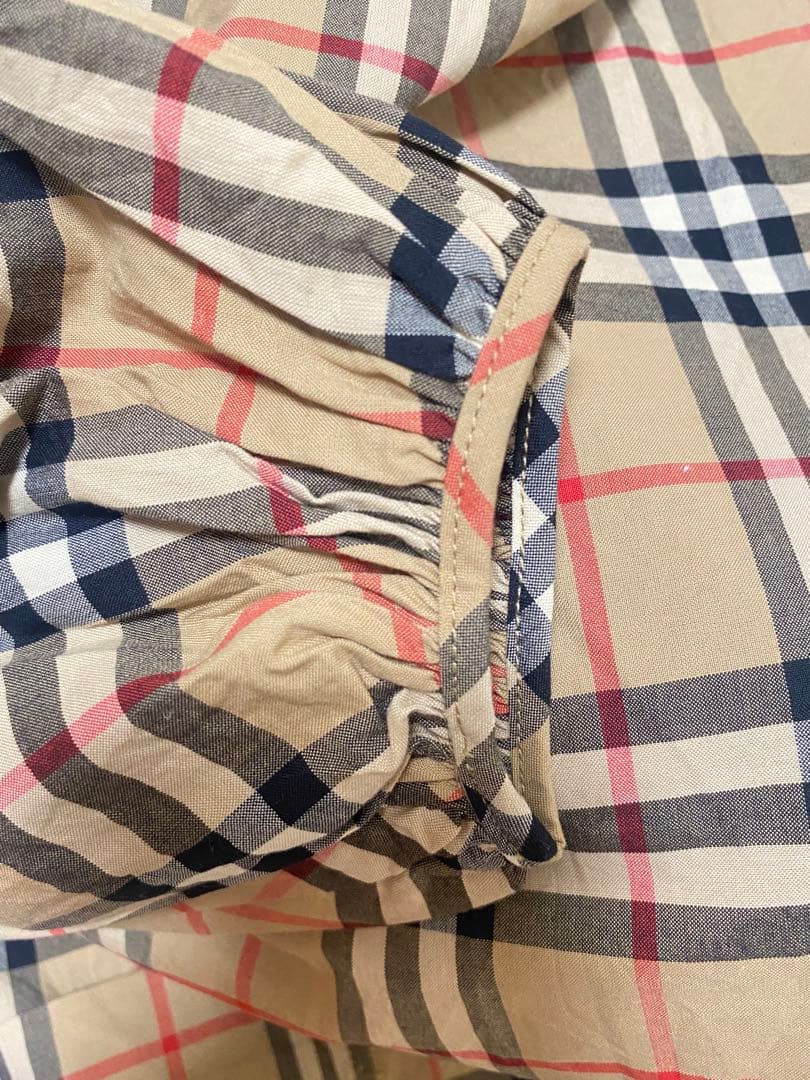 美品　正規品　BURBERRY チェック　ワンピース　140