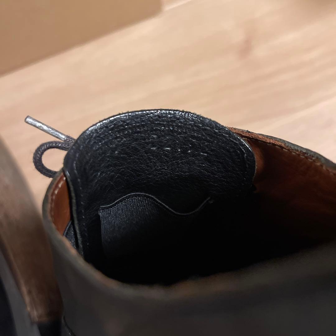 良品 ブッテロ BUTTERO B2192 ドレスシューズ ブラックレザー 42