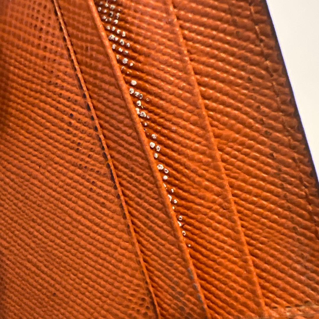 【プラダ】PRADA ブラックレザー マネークリップ